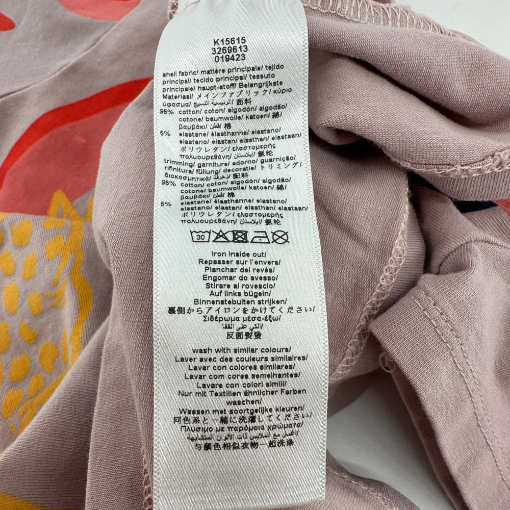 Kenzo Kids Tiger Giraffe Graphic T-Shirt Mauve Pink K15615 Size 4A 104 cm EUC